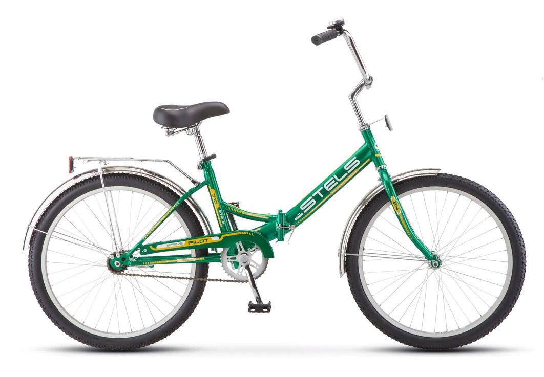 Велосипед STELS Pilot-710 24" Z010*LU077080 Зеленый/Желтый