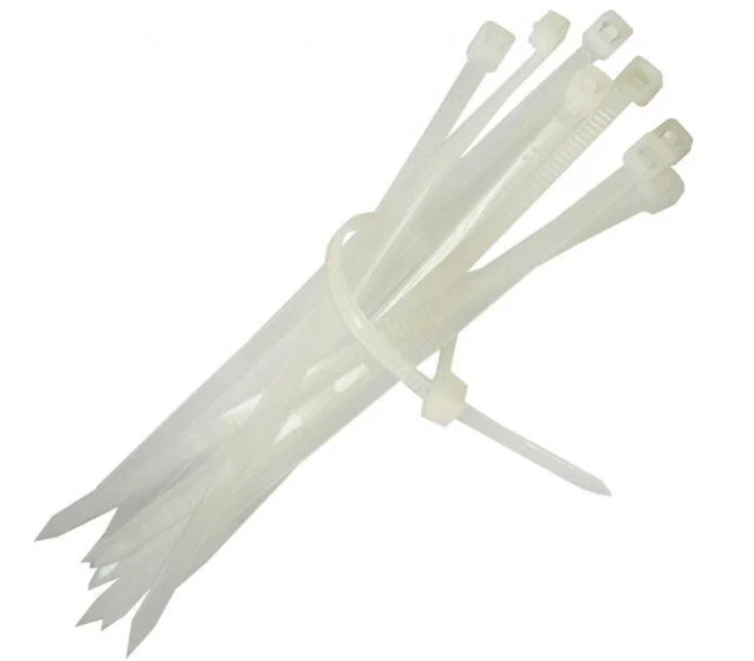 Ремешок-Хомут USPEX 4,6х400 белые (100шт)60423