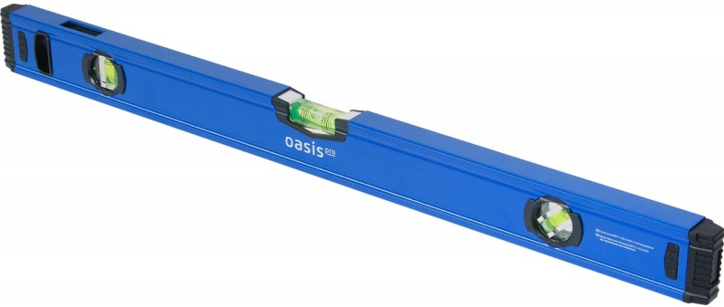 Уровень алюминиевый Oasis Pro 1200мм, коробчатый магнитный с зеркальным глазком Уровень алюминиевый Oasis Pro 1200мм, коробчатый магнитный с зеркальным глазком