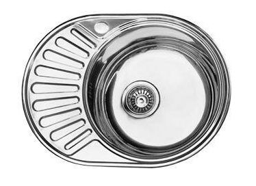 Мойка врезная SINKLIGHT N5745 ECO R0,6/160 1P (*15)