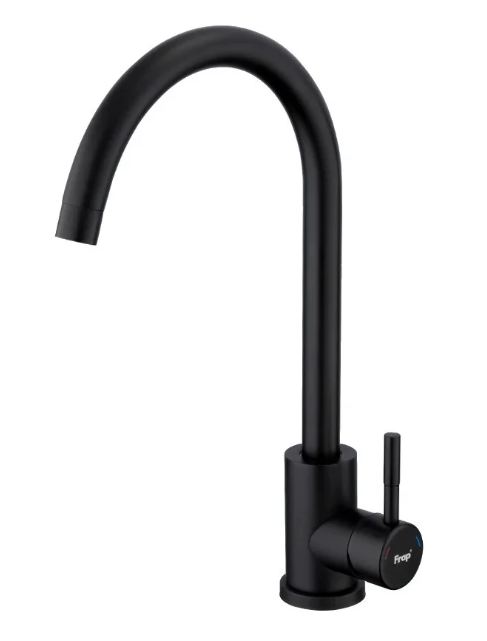 Кух.смеситель FRAP F40899-4 с картриджем, черный.
