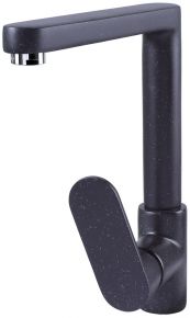 Кух.смеситель Zigmund&Shtain 0800 /под гранит, однозахватный, поворотный ( ТЕМН.СКАЛА)