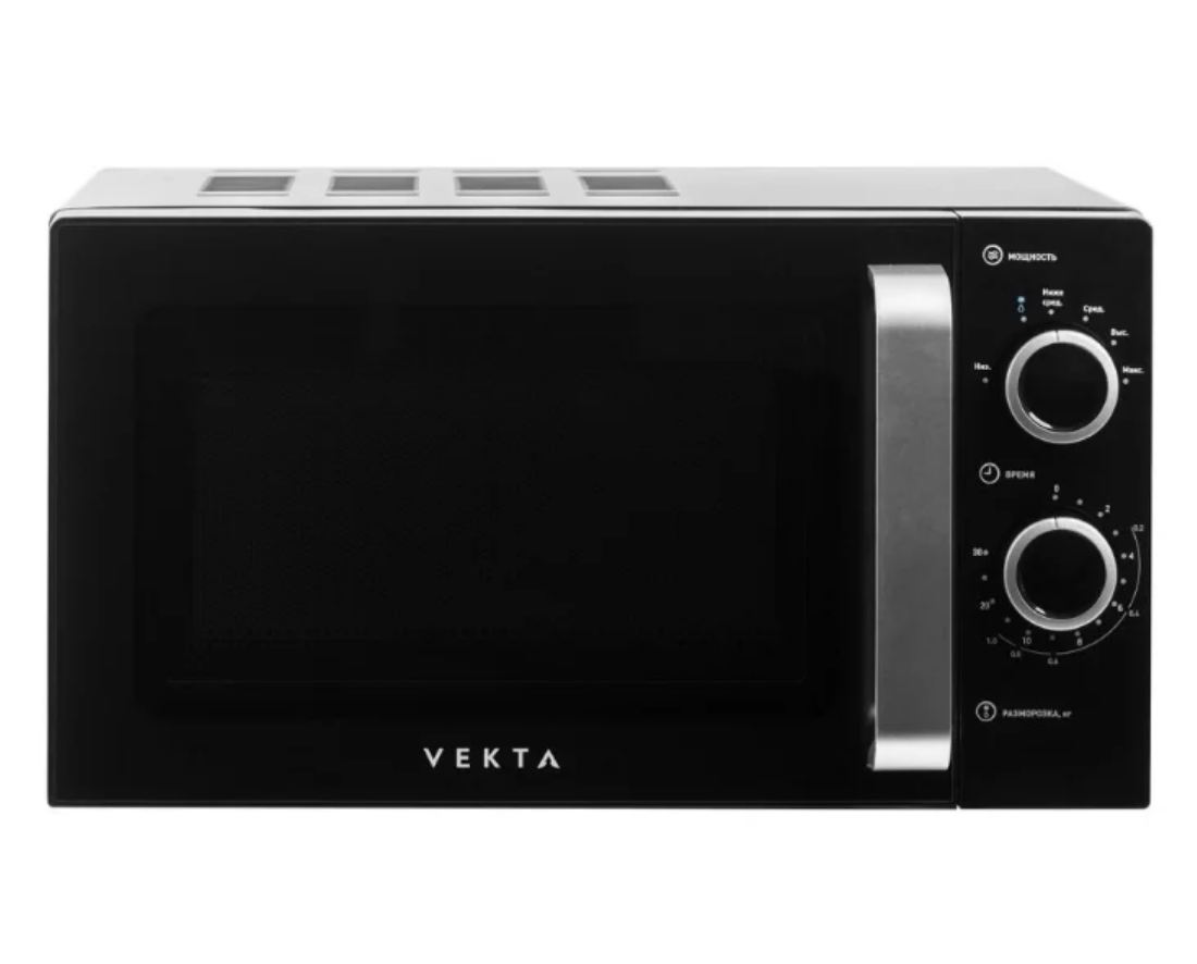 СВЧ-печь VEKTA MS720ATB / 20л, сенсорн.упр, 700 Вт