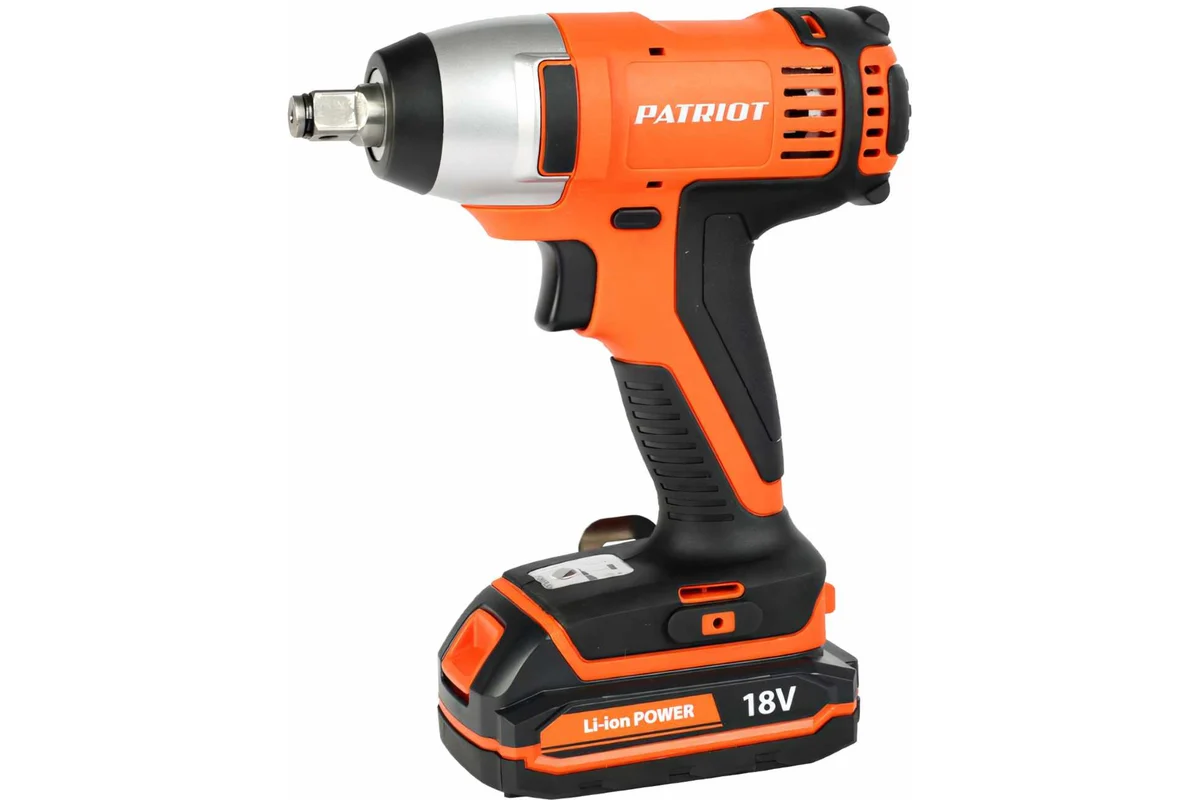 Гайковерт ударный аккумуляторный PATRIOT BR 180Li-1/2 UES, две АКБ Li-ion,18В,1,5Ач,140Нм,2400уд/мин Гайковерт ударный аккумуляторный PATRIOT BR 180Li-1/2 UES, две АКБ Li-ion,18В,1,5Ач,140Нм,2400уд/мин