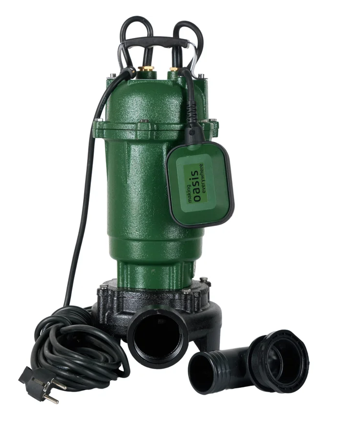 Насос фекальный Оазис F-1500/13R с режущ мех-ом