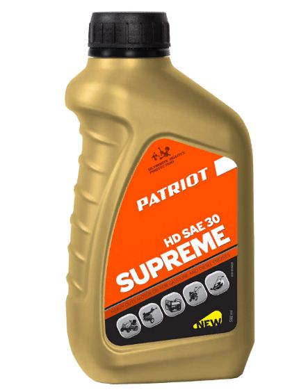 Масло PATRIOT SUPREME HD SAE 30 4T 0,592л