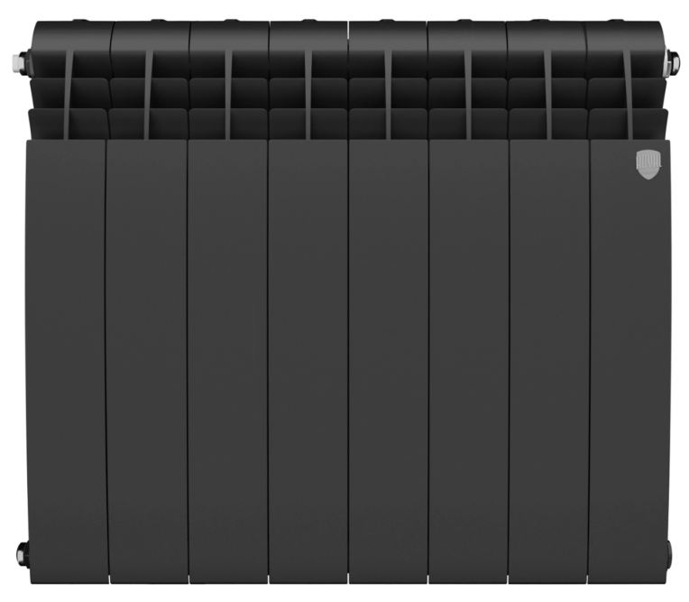 Радиатор ROYAL THERMO Revolution Bimetall 500 2.0 Noir Sable – 8 секц.