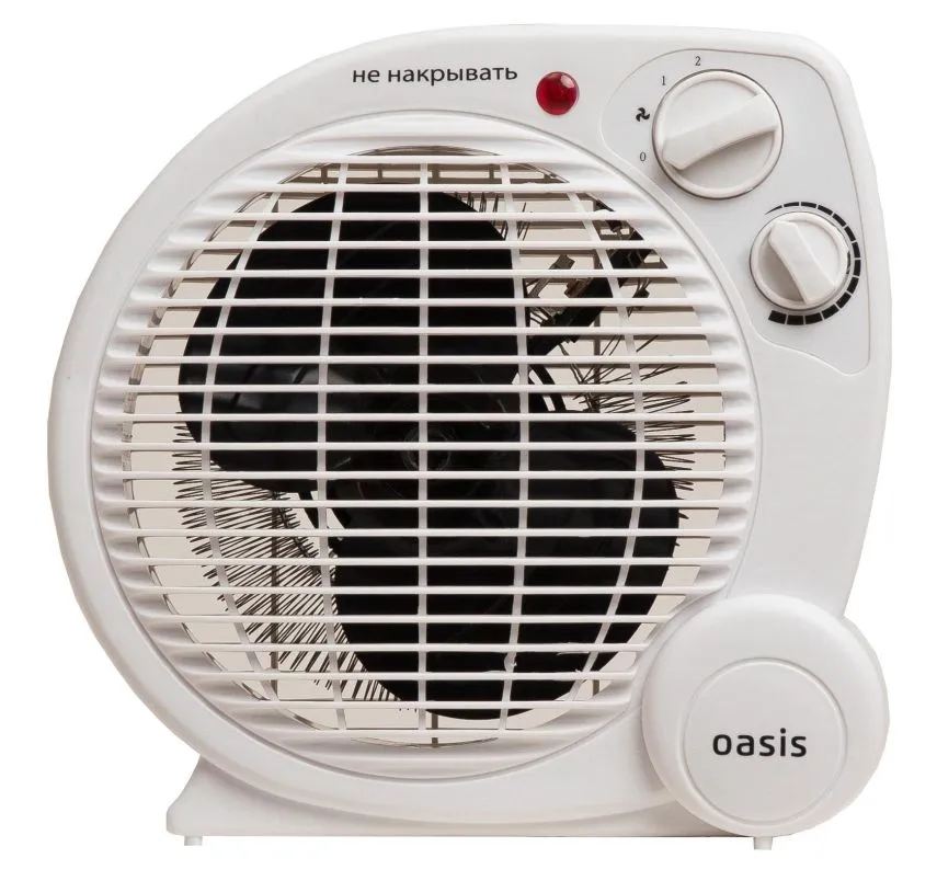 Тепловентилятор спиральный Oasis SP-20R