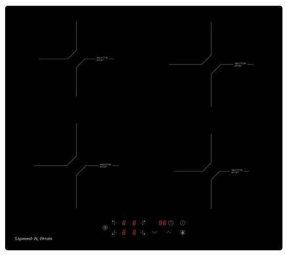 Индукц. панель Zigmund&Shtain CI 33.6 B ЧЕРН.