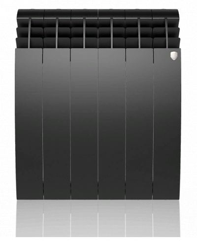 Радиатор ROYAL THERMO Biliner 500 new Noir Sable / 6 ребер