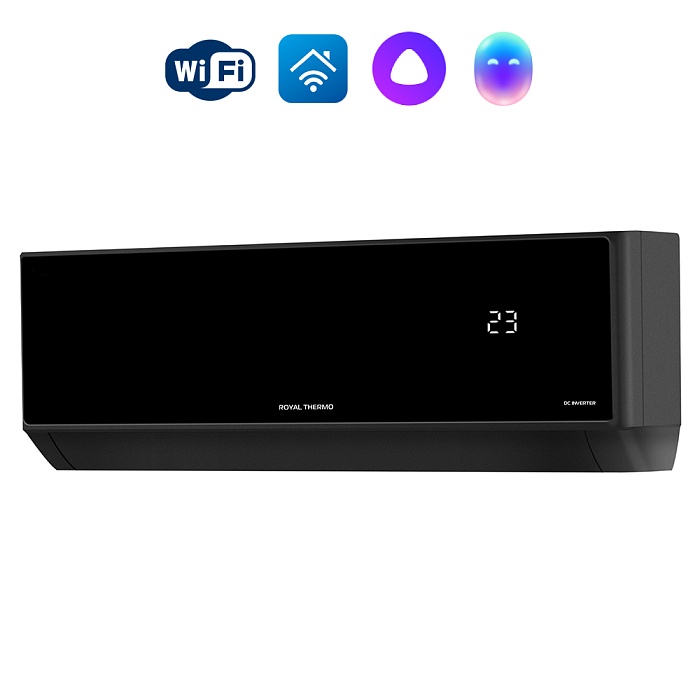 Сплит-система Royal Thermo Barocco DC RTBI-12HN8/black ИНВЕРТОРНЫЙ Сплит-система Royal Thermo Barocco DC RTBI-12HN8/black ИНВЕРТОРНЫЙ