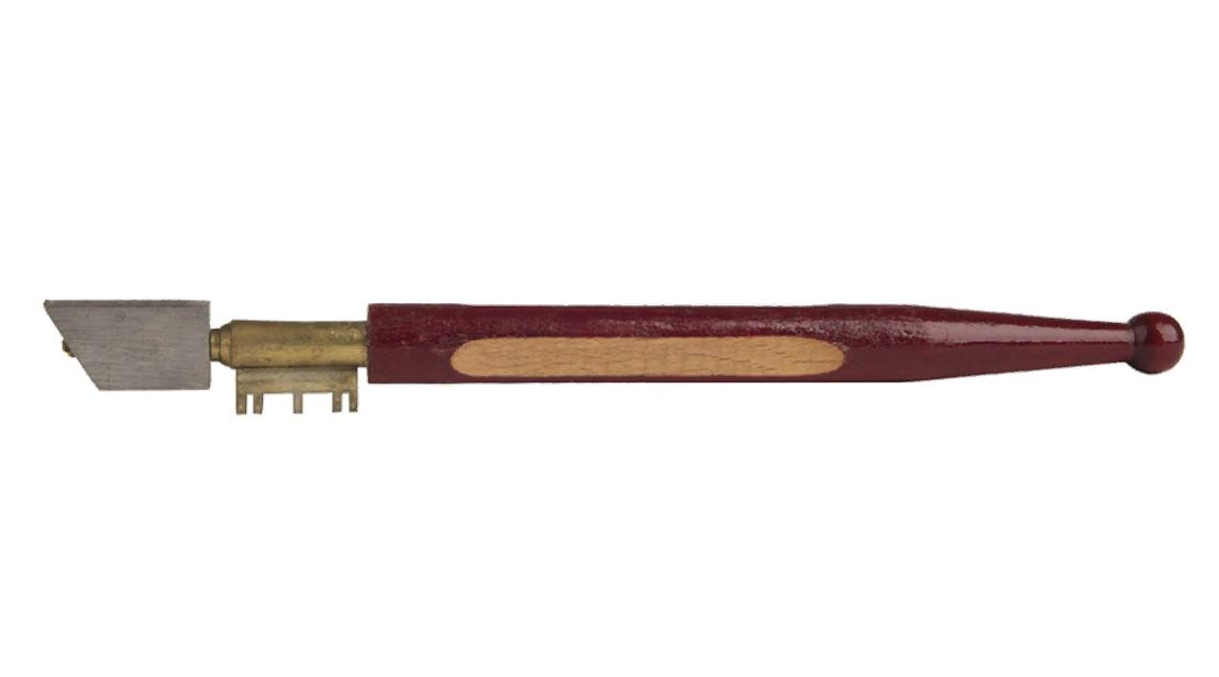 Стеклорез Sturm 1077-AL-01, с дерев.ручкой /18555/