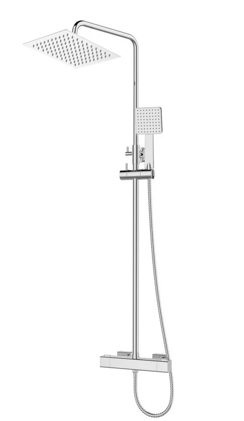 Душевая термостатическая система (Lt), серия THS хром, AV Engineering