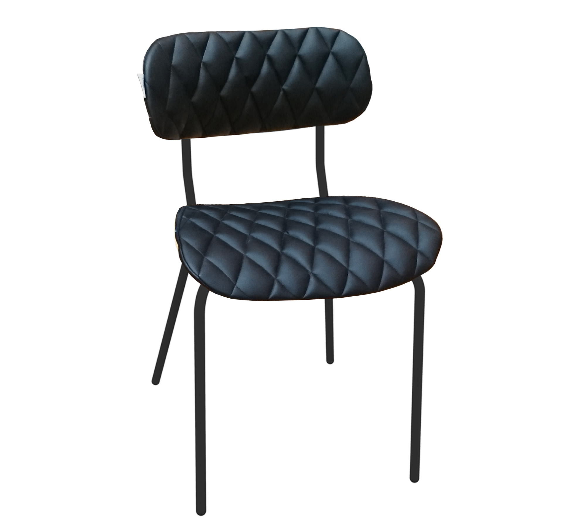 Стул Sheffilton SHT-S85M-C12 кож.зам/металл CT-205 черный/черный муар