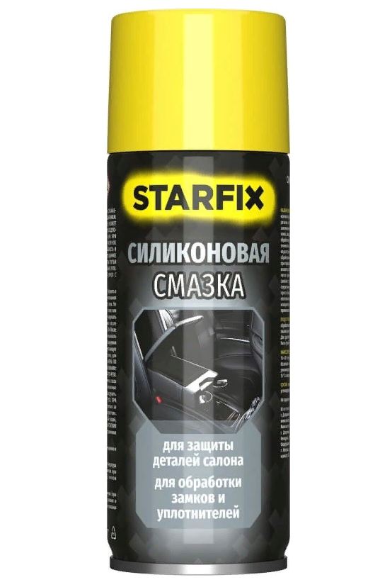 Смазка силиконовая STARFIX (аэрозоль) 520 мл