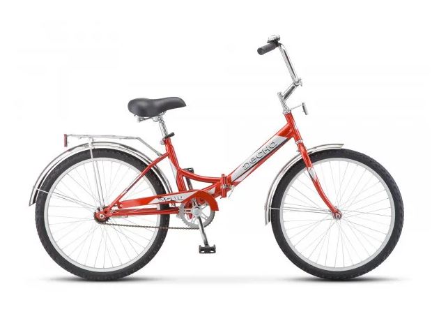 Велосипед STELS Десна-2500 24" Z010*LU084620*LU077731 *14" Красный /рама 14", колесо 24", 1 скор. /