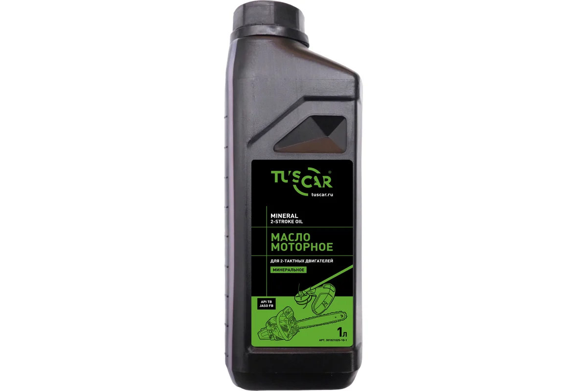 Масло 2-х тактное TUSCAR минеральное API TB/JASO FB (1л) с дозатором Масло 2-х тактное TUSCAR минеральное API TB/JASO FB (1л) с дозатором