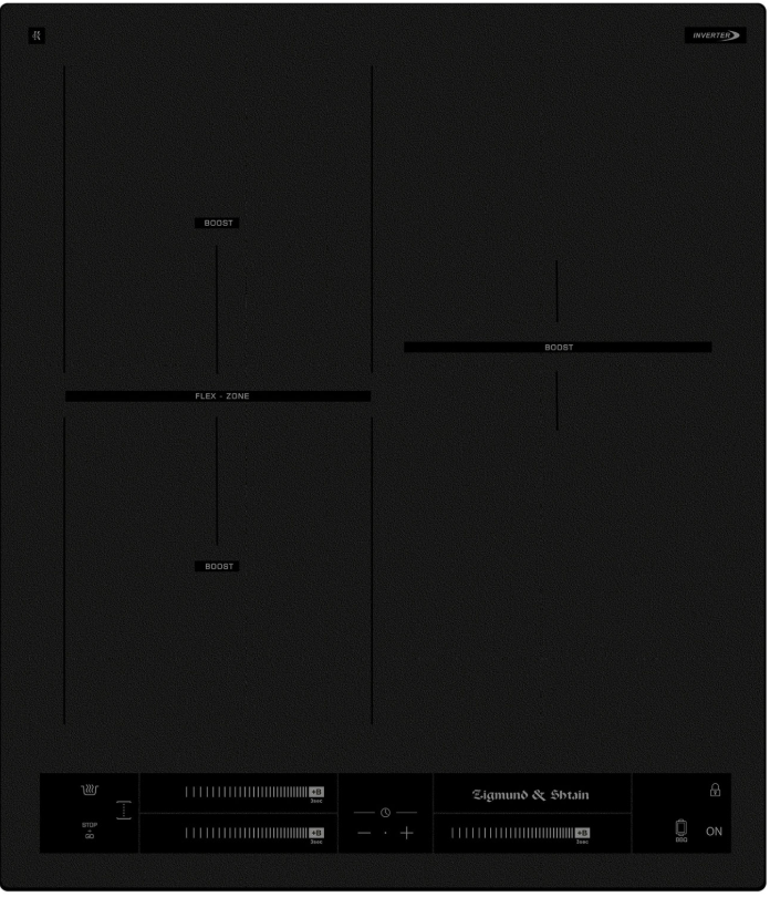 Поверхность индукц. Zigmund&Shtain CI 24.4 B /черн.,45см, стеклокерамика/Китай Поверхность индукц. Zigmund&Shtain CI 24.4 B /черн.,45см, стеклокерамика/Китай