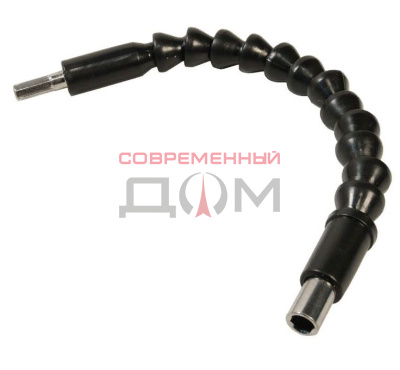Переходник для бит USPEX с фиксацией изгиба, 1/4" - 1/4", 300мм /57622/