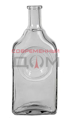 Бутылка стеклянная "Слеза" 2л, 24-РР33-2000