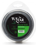 Леска для триммера TUSCAR Round DUO