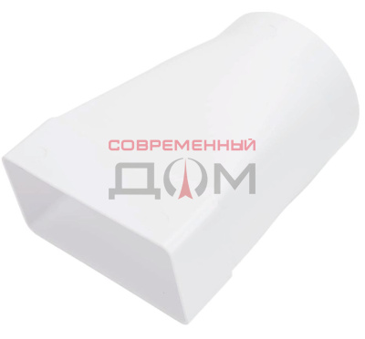 Соединитель прямой плоского канала с круглым 