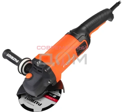 Углошлифовальная машина PATRIOT Expert AG 150 /диск 150мм, 1700Вт, 11000 об/мин, защита от перегр/