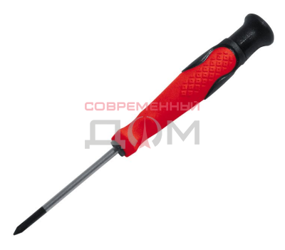 Отвертка USPEX 3х50мм, PH0, CrV, намагнич.жало, двухкомп.ручка /53003/