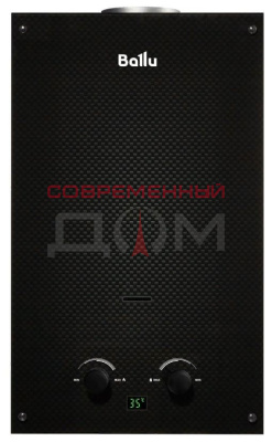 Колонка газовая Ballu GWH 10 Fiery Glass Carbon