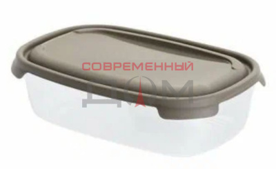 Контейнер пласт. POBEDA прямоуг. 1 л, с крышкой, Primo