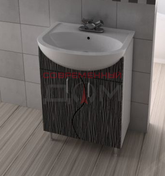Тумба №8 600 Дождь черный 