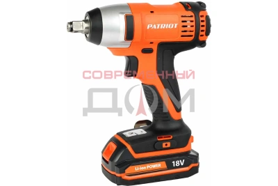 Гайковерт ударный аккумуляторный PATRIOT BR 180Li-1/2 UES, две АКБ Li-ion,18В,1,5Ач,140Нм,2400уд/мин