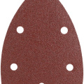 Треугольник шлифовальный PATRIOT на липучке, 140х140х80мм, Р60, 5 отверстий, 5 шт
