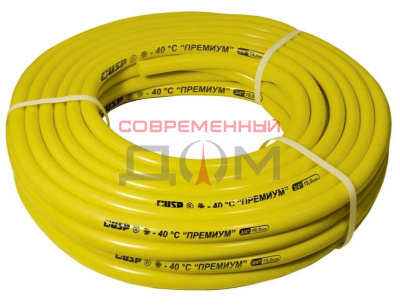 Шланг USPEX 1/2"х25м, желтый /77284-6/поливоч. морозостойкий