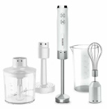 Блендер Centek CT-1352 /бел, 1000Вт, 4в1, блендер/венчик/пюре/чоппер 400мл +мерный стакан 600мл