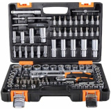Набор инструментов ВИХРЬ 1/2", 1/4", CrV, кейс 108 предм./73/6/7/8