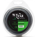 Леска для триммера TUSCAR Round DUO, Professional