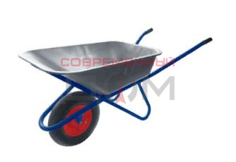 Тачка строительная USPEX 90л. одноколесная /77531/