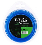 Леска для триммера TUSCAR Triangle Standart 2,4мм*12м