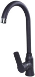 Кух.смеситель Zigmund&Shtain 0400 ZS/под гранит, однозахватный, поворотный (ТЕМН. СКАЛА)
