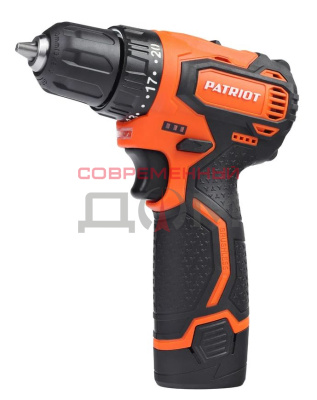 Дрель-шуруповерт аккумуляторная PATRIOT BR 368Li