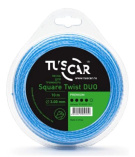 Леска для триммера TUSCAR Square Twist DUO Premium