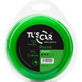 Леска для триммера TUSCAR Round Standart, 2,0мм*15м