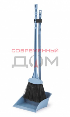 Комплект "Комфорт" №1(веник + совок) синий /М6977/ Башкирия