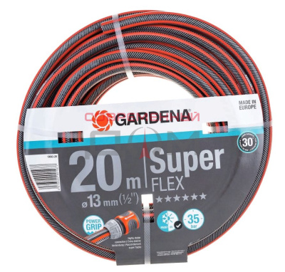 Шланг SuperFLEX 12x12 1/2" х 20м, GARDENA /18093-20.000.00