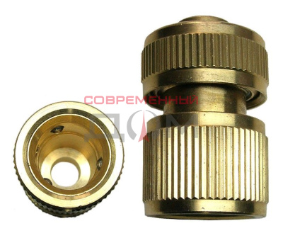 Соединитель латунь USPEX 1/2" /77440
