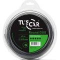 Леска для триммера TUSCAR Round DUO, Professional, 2,7мм*69м
