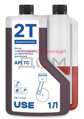 Масло 2-х тактное USE полусинтетика API TC