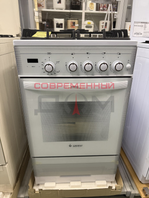 Плита газовая GEFEST 5500-03 0042 УЦЕНКА!!!трещина решетки 