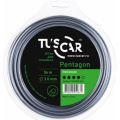 Леска для триммера TUSCAR Pentagon, Premium